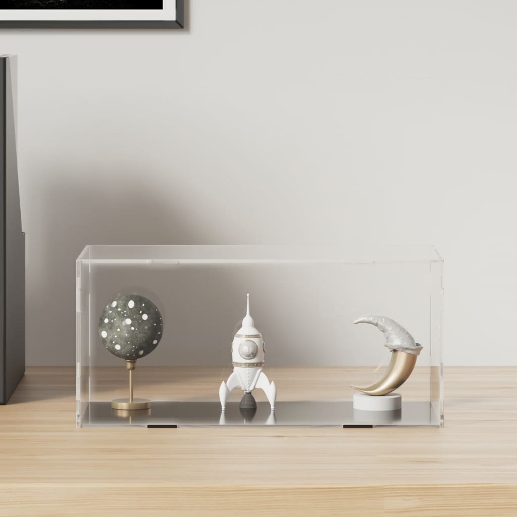VidaXL Vitrine, transparent, 24 x 12 x 11 cm, Acryl