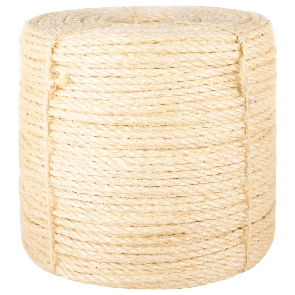 VidaXL Seil 6 mm 50 m 100% Sisal