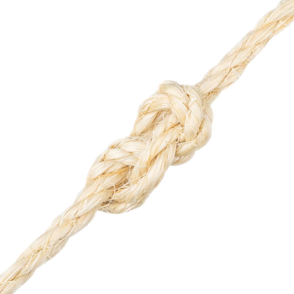 VidaXL Seil 6 mm 50 m 100% Sisal