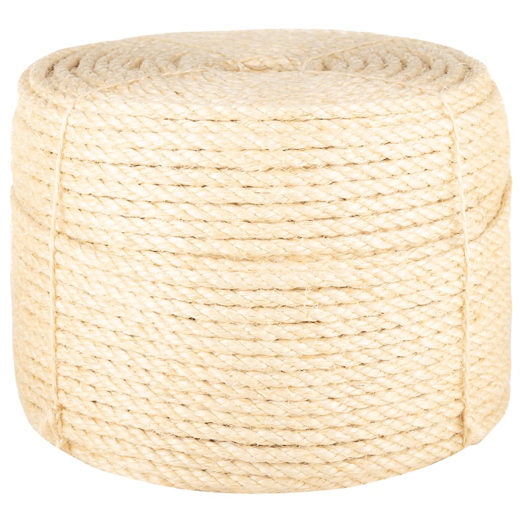 VidaXL Seil 10 mm 25 m 100% Sisal