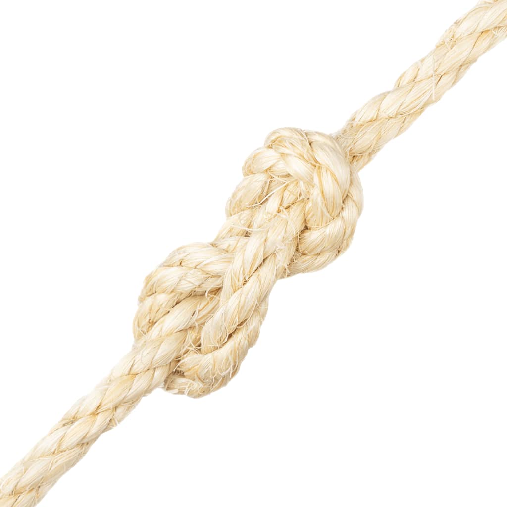 VidaXL Seil 10 mm 25 m 100% Sisal