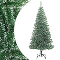 VidaXL Künstlicher Weihnachtsbaum mit Schnee 240 cm Grün