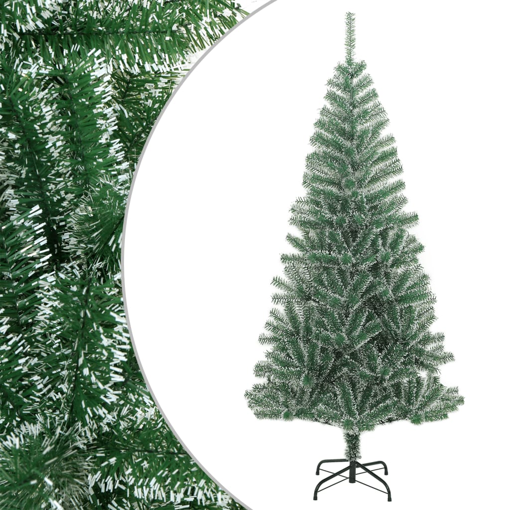 VidaXL Künstlicher Weihnachtsbaum mit Schnee 240 cm Grün