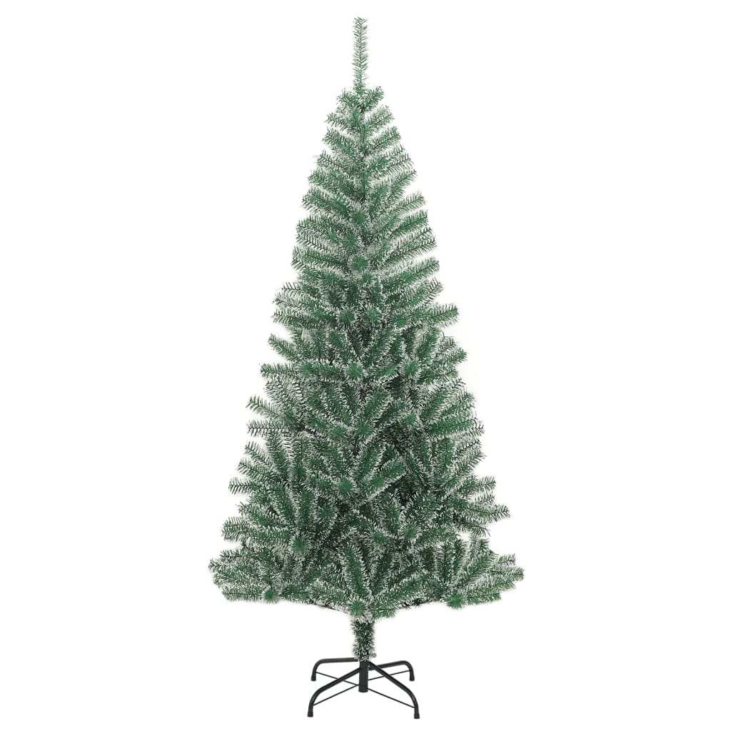 VidaXL Künstlicher Weihnachtsbaum mit Schnee 240 cm Grün