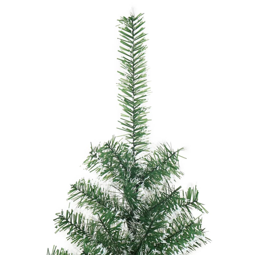 VidaXL Künstlicher Weihnachtsbaum mit Schnee 240 cm Grün