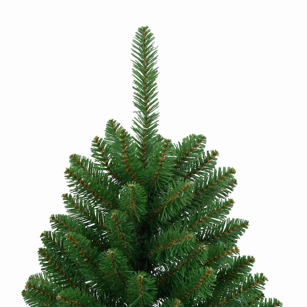 Vidaxl kunstkerstboom met scharnieren met standaard 120 cm groen