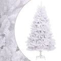 Vidaxl kunstkerstboom met scharnieren en standaard 180 cm wit