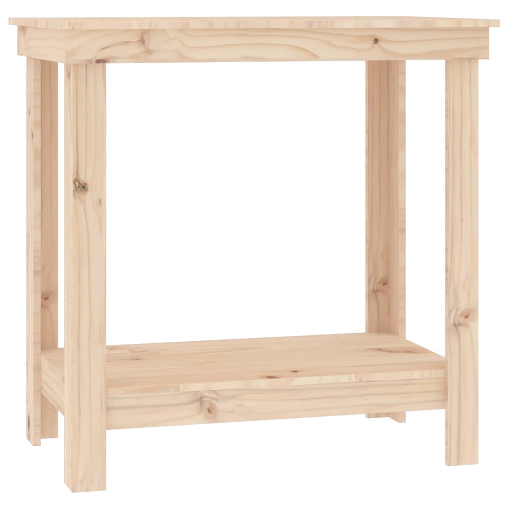 VidaXL Werkbank 80x50x80 cm Festkiefer