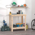VidaXL Werkbank 80x50x80 cm Festkiefer