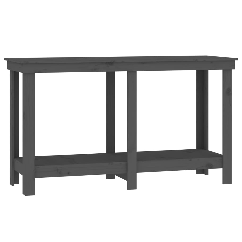 VidaXL Werkbank 140x50x80 cm Festkiefergrau