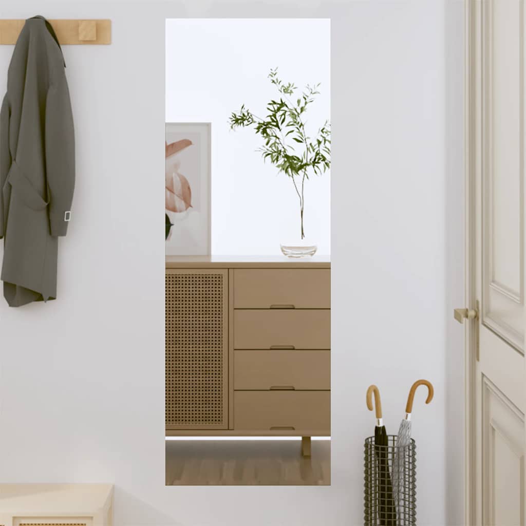VIDAXL - Wandspiegel 40x100 cm rechteckiges Glas