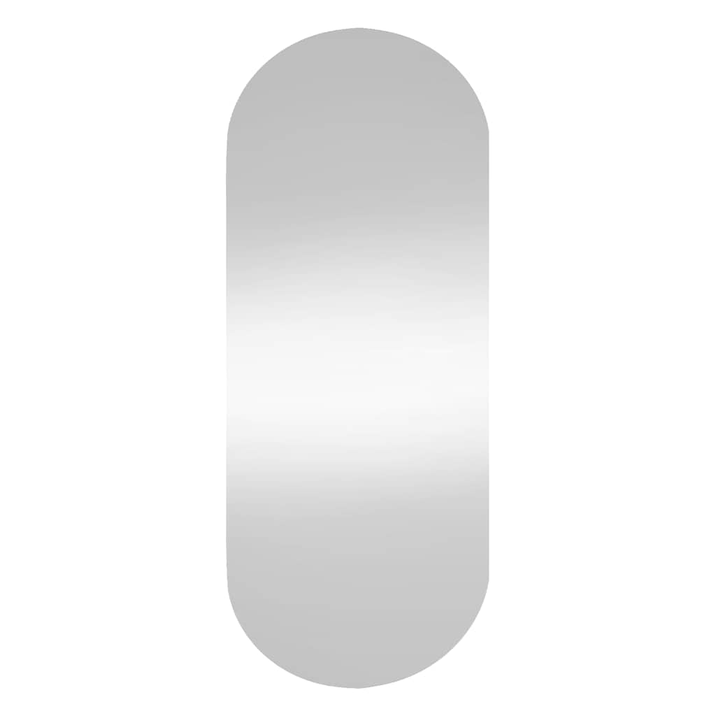 Vidaxl wandspiegel 35x80 cm ovaal glas