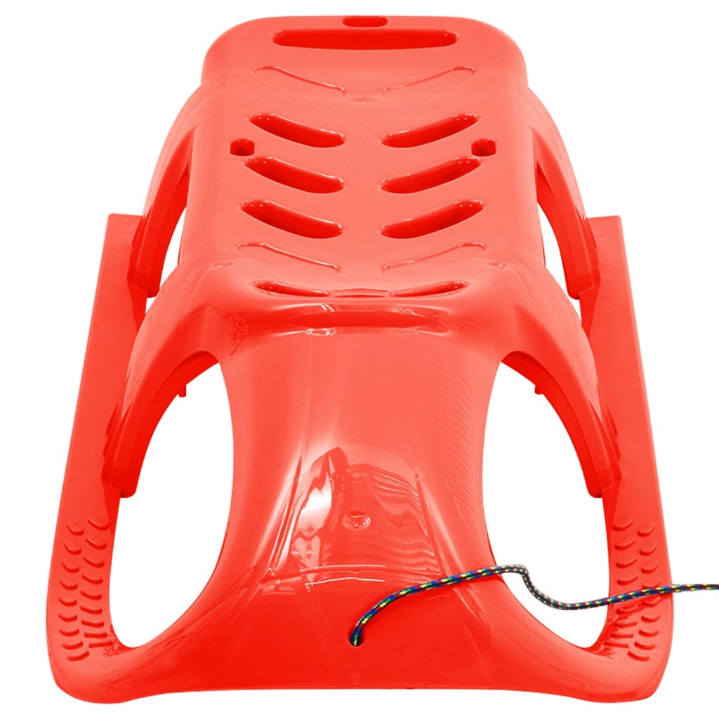 VidaXL Kinderschlitten 102,5 x 40 x 23 cm Polypropylen Rot