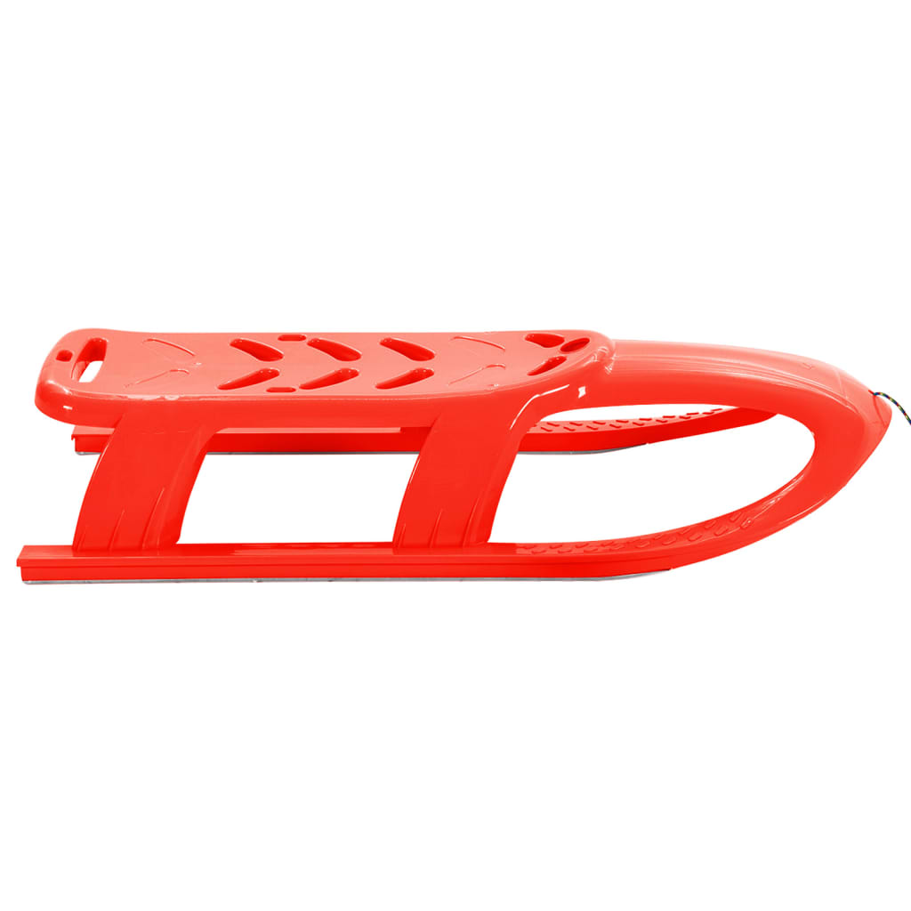 VidaXL Kinderschlitten 102,5 x 40 x 23 cm Polypropylen Rot
