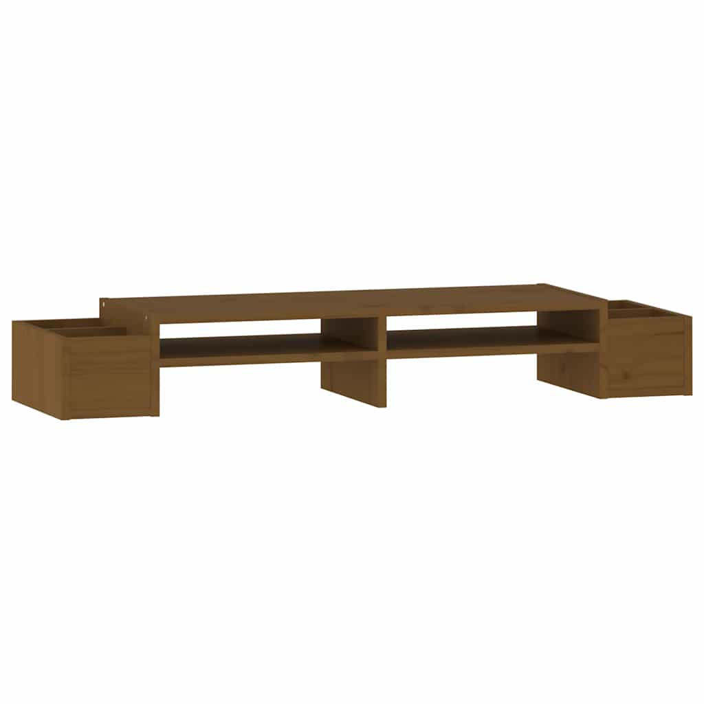 Vidaxx Monitor Standard 100x27,5x15 cm Festkiefer Honigbraun