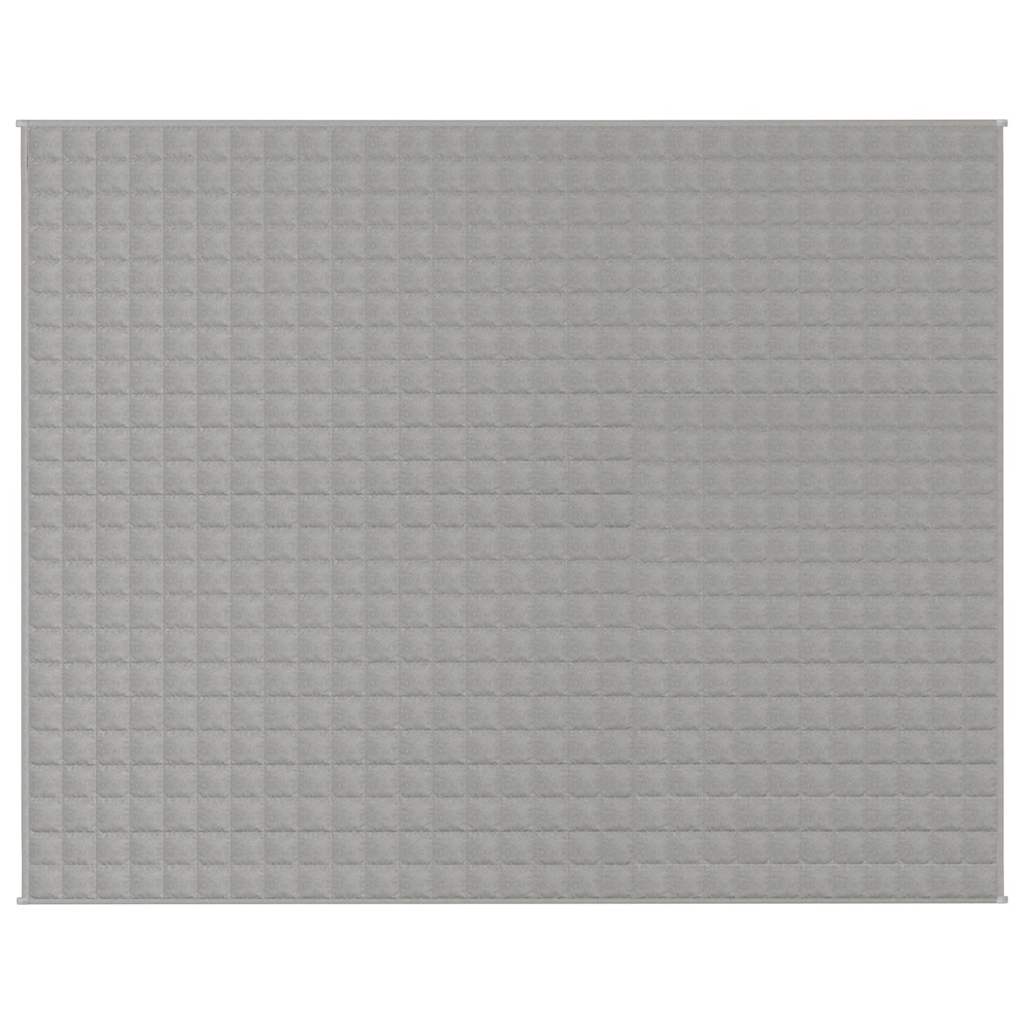 VidaXL schwachende Decke 235x290 cm 11 kg Stoff grau