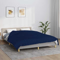 Vidaxxl schwache Decke 200x225 cm 13 kg Stoff blau