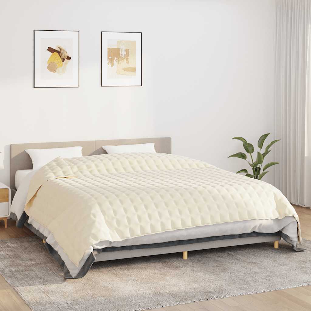 VidaXL schwache Decke 220x260 cm 11 kg Stoffleuchte -Farbig