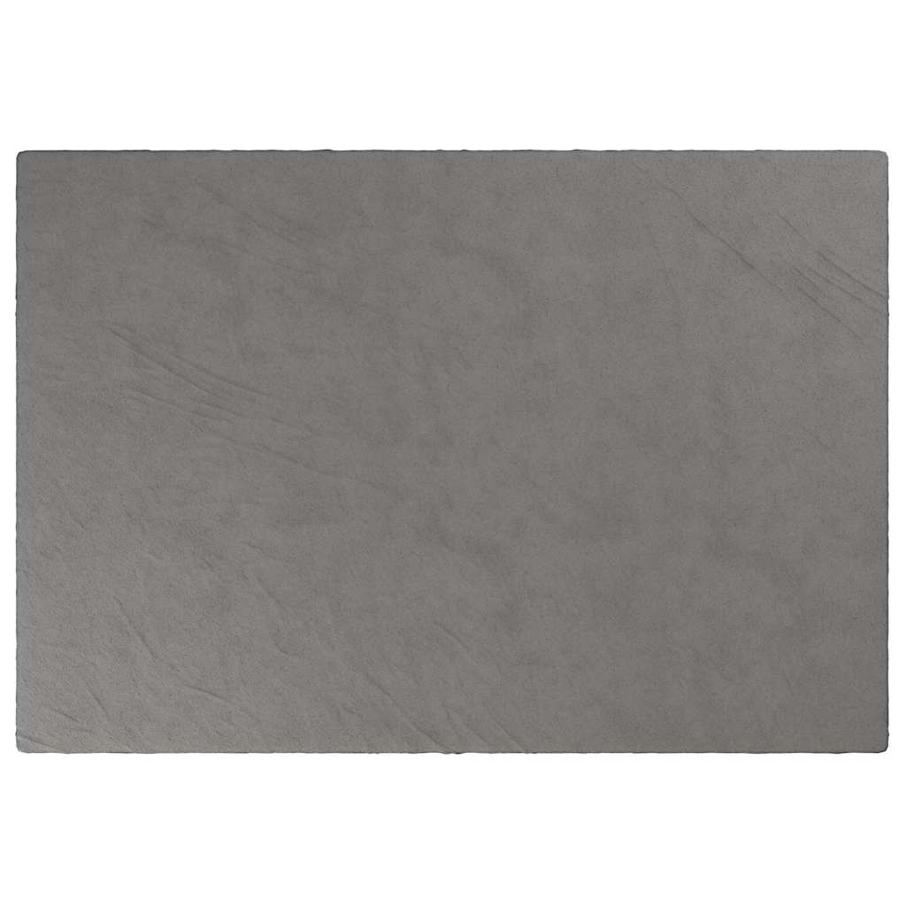 Vidaxl verzwaringsdeken met hoes 138x200 cm 10 kg stof grijs