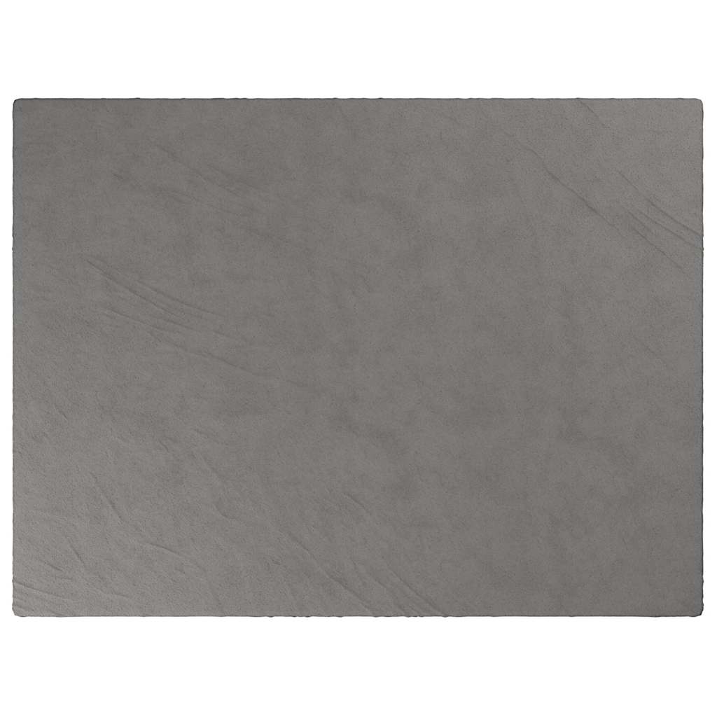 Vidaxl verzwaringsdeken met hoes 150x200 cm 11 kg stof grijs