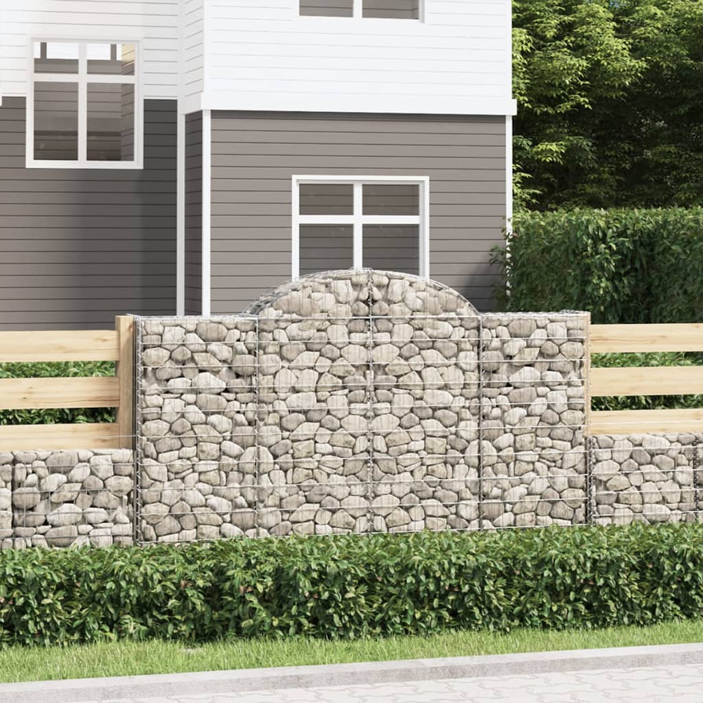 Vidaxx Gabionengewölbe 200x50x120 140 cm verzinkt Anforderungen
