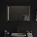Vidaxl badkamerspiegel led 50x70 cm
