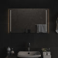 Vidaxl badkamerspiegel led 50x80 cm
