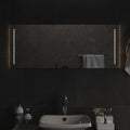 Vidaxl badkamerspiegel led 40x100 cm
