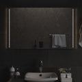 Vidaxl badkamerspiegel led 60x100 cm