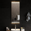 Vidaxl badkamerspiegel led 40x100 cm