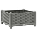 Vidaxl plantenbak verhoogd 40x40x23 cm polypropeen