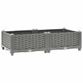 VidaXL Hochbeet 80x40x23 cm Polypropylen