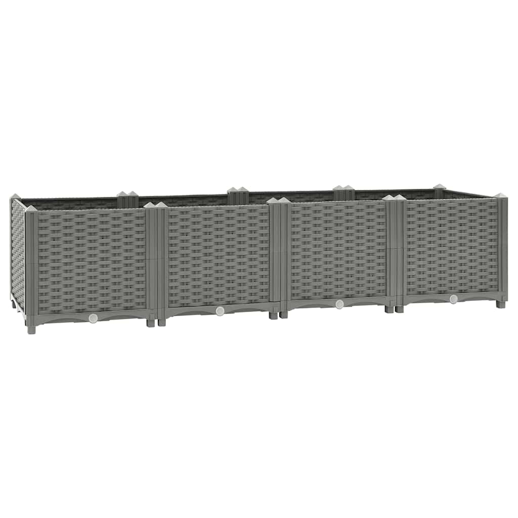 VIDAXL -Flanzer Höhe 160 x 40 x 38 cm Polypropylen