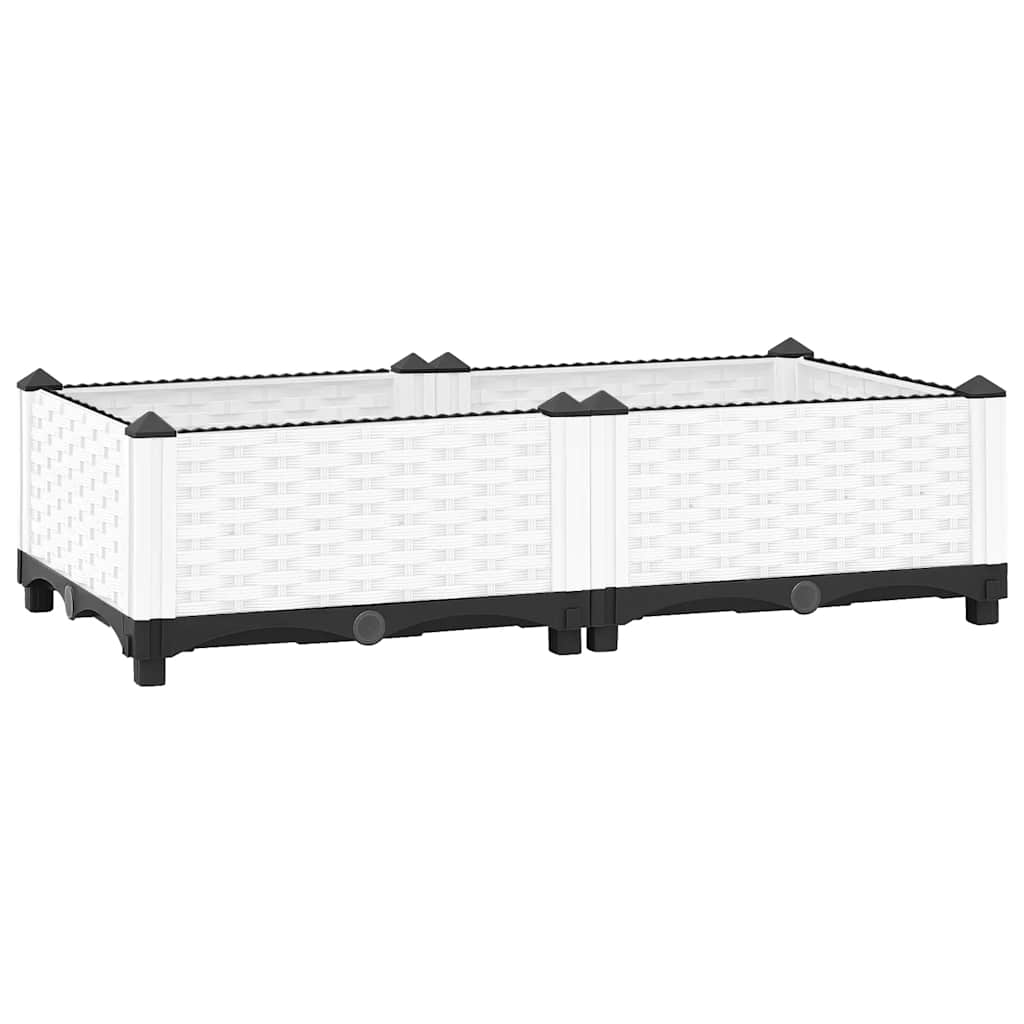 VidaXL Hochbeet 80x40x23 cm Polypropylen
