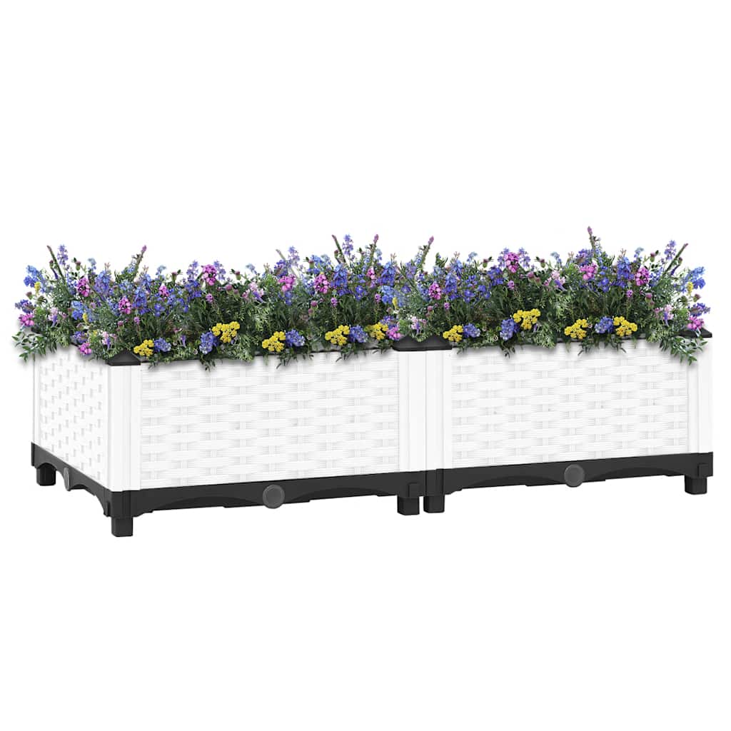 VidaXL Hochbeet 80x40x23 cm Polypropylen