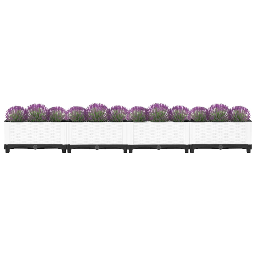 VIDAXL -Flanzer Höhe 160 x 40 x 23 cm Polypropylen