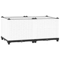 VIDAXL -Flanzer Höhe 80 x 40 x 38 cm Polypropylen