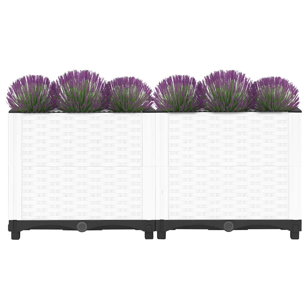 VIDAXL -Flanzer Höhe 80 x 40 x 38 cm Polypropylen