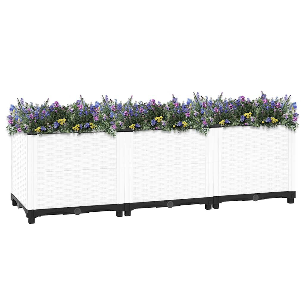 VIDAXL -Flanzer Höhe 120 x 40 x 38 cm Polypropylen