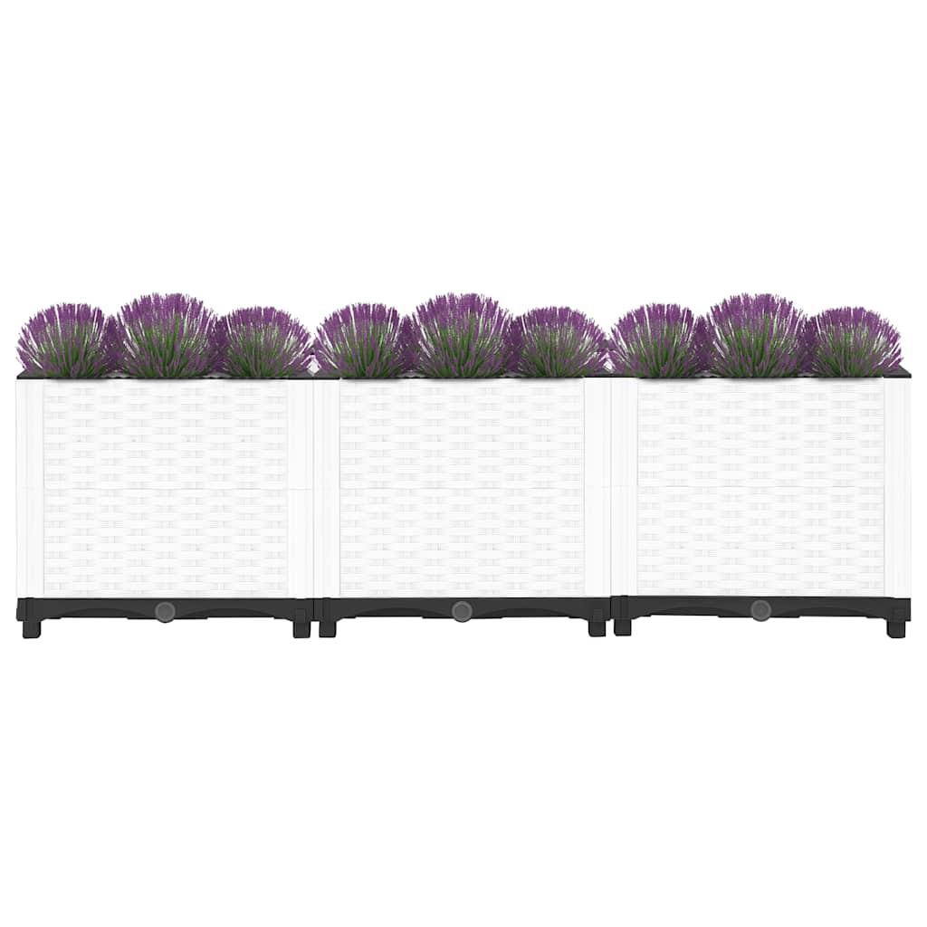 VIDAXL -Flanzer Höhe 120 x 40 x 38 cm Polypropylen