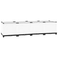 Vidaxl plantenbak verhoogd 160x40x38 cm polypropeen