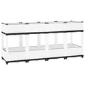 Vidaxl plantenbak verhoogd 160x40x71 cm polypropeen