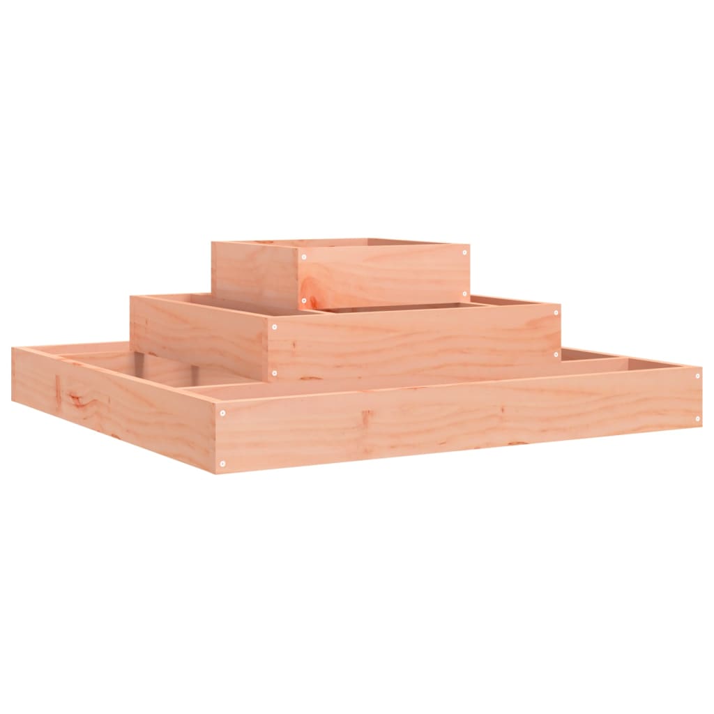 VIDAXL -Planungsbox 80x80x27 cm Massivholz Douglasie
