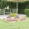 Vidaxl plantenbak 112x112x27 cm massief grenenhout