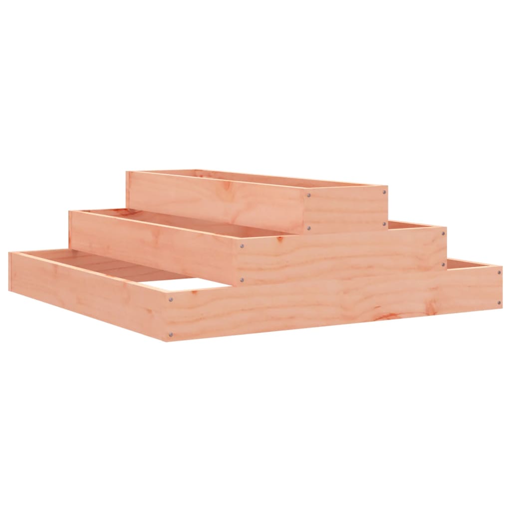 VIDAXL -Planungsbox 80x80x27 cm Massivholz Douglasie