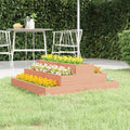 VIDAXL -Planungsbox 80x80x27 cm Massivholz Douglasie