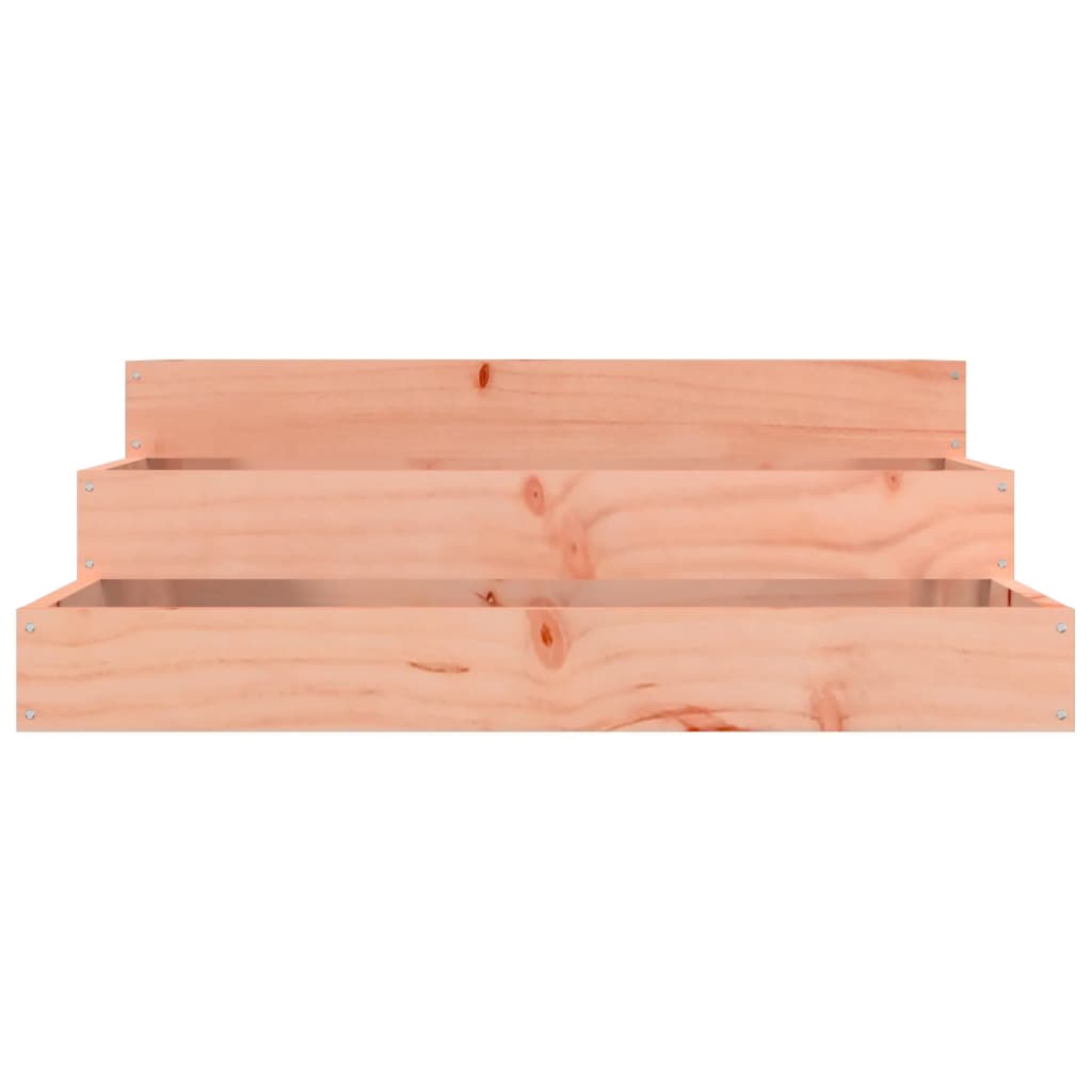 Vidaxl plantenbak 78x78x27 cm massief douglashout