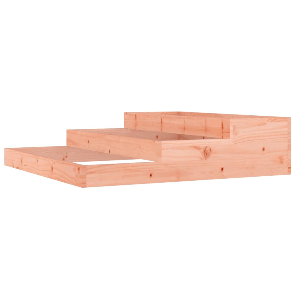 VIDAXL -Planungsbox 107x107x27 cm Massivholz Douglasie