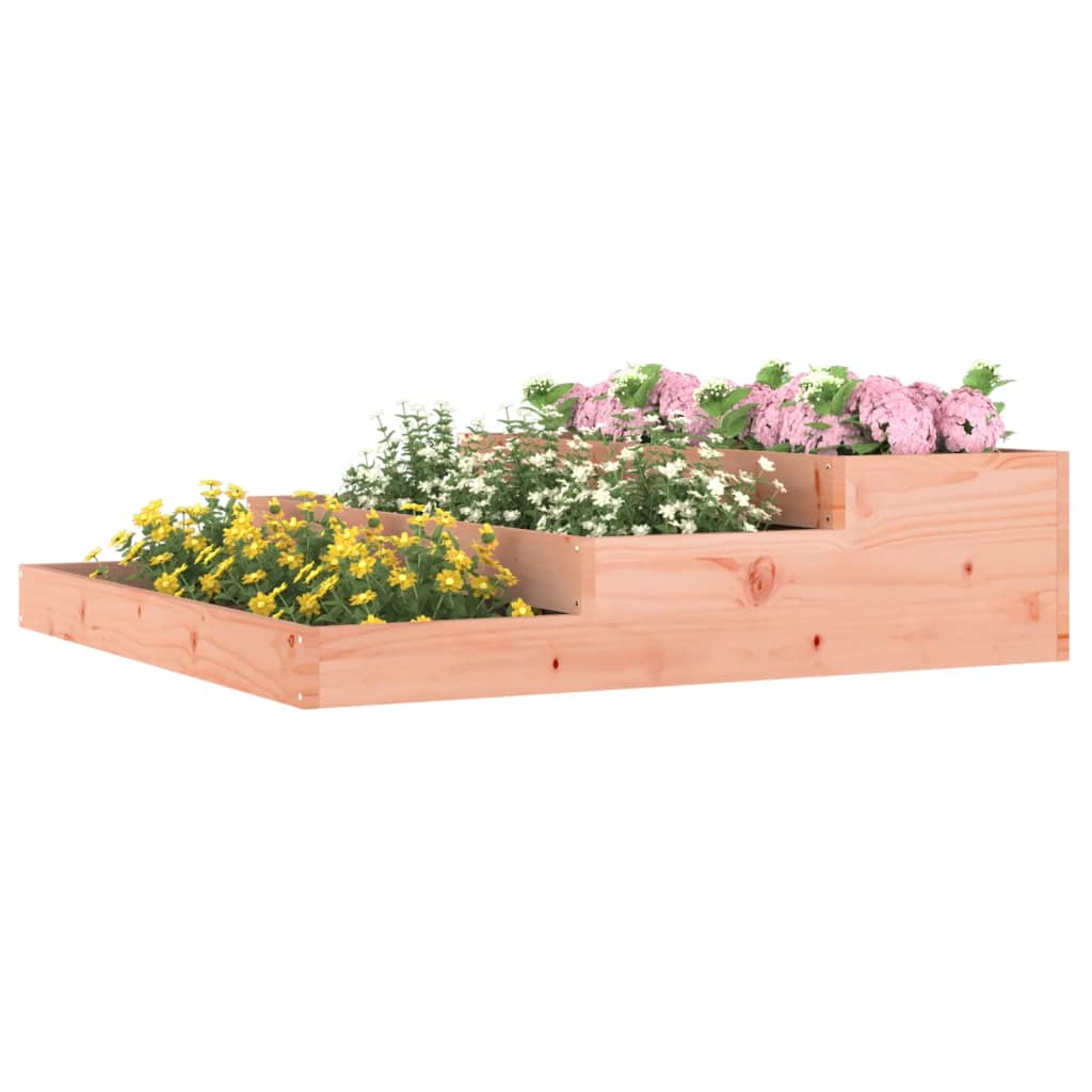 VIDAXL -Planungsbox 107x107x27 cm Massivholz Douglasie
