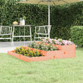 VIDAXL -Planungsbox 107x107x27 cm Massivholz Douglasie